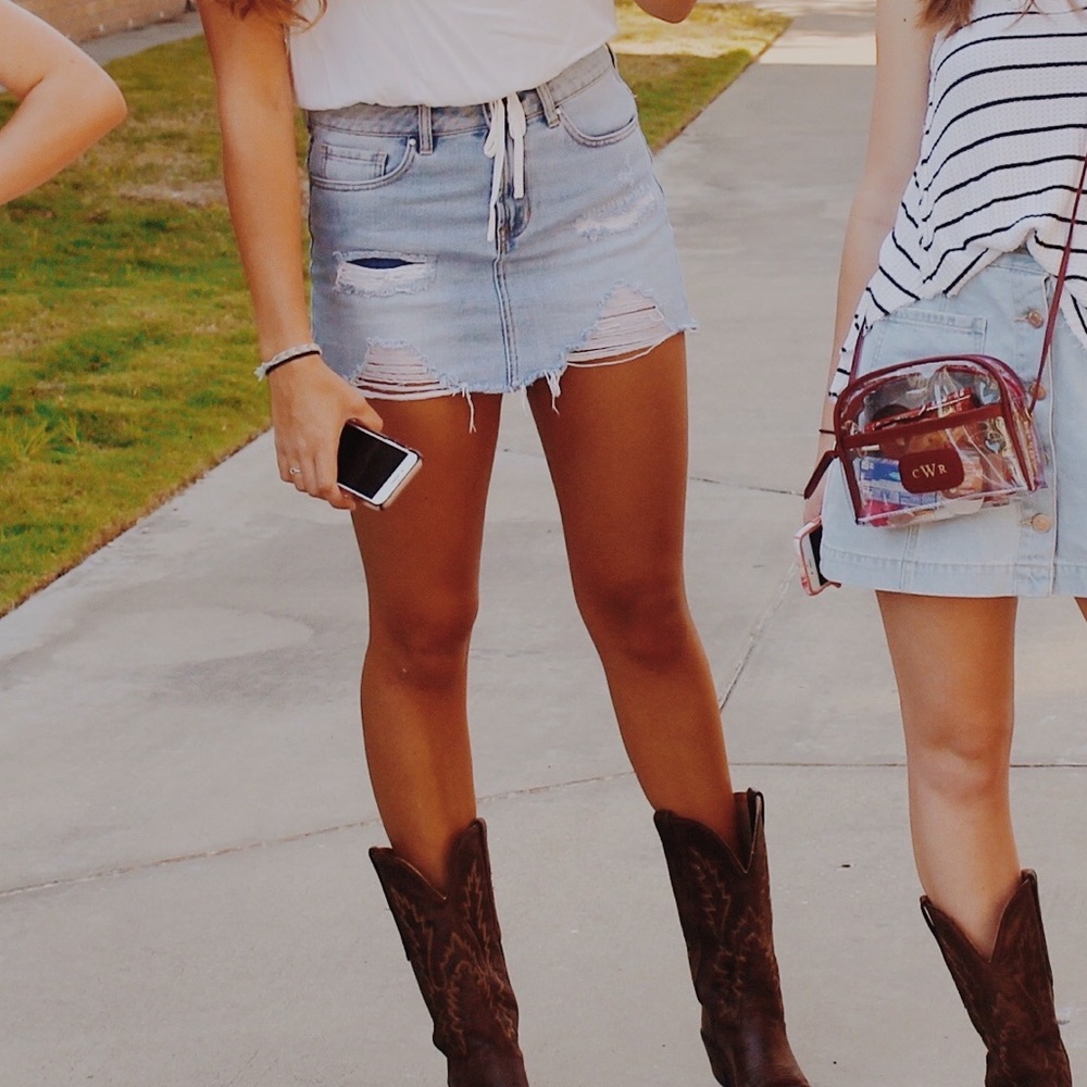 PacSun Denim Skirt - Picture 5 of 10